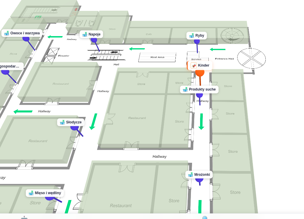 Banery reklamowe na mapie